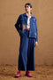Gulzaar blue jacket