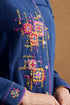 Gulzaar blue long shirt