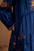 Gulzaar blue shirt dress