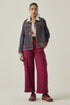 Gulzaar blue smocked jacket
