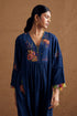 Gulzaar blue yoke dress