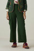 Gulzaar green cargo pants