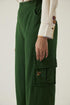 Gulzaar green cargo pants