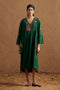 Gulzaar green yoke dress