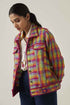 Gulzaar multicolor smocked jacket
