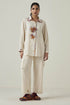 Gulzaar off-white cargo pants