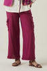 Gulzaar pink cargo pants
