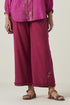 Gulzaar pink frayed pants