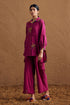 Gulzaar pink high low shirt