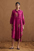 Gulzaar pink shirt dress