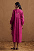 Gulzaar pink shirt dress