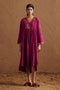 Gulzaar pink yoke dress