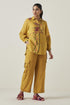 Gulzaar yellow cargo pants