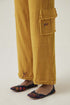 Gulzaar yellow cargo pants