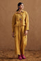 Gulzaar yellow crop shirt