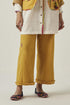 Gulzaar yellow frayed pants