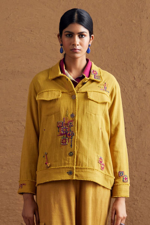 Gulzaar yellow jacket