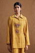 Gulzaar yellow long shirt