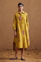 Gulzaar yellow shirt dress
