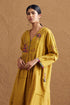 Gulzaar yellow yoke dress