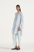 Hachi icy blue shirt