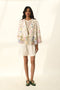 Hainesii ivory embroidered jacket
