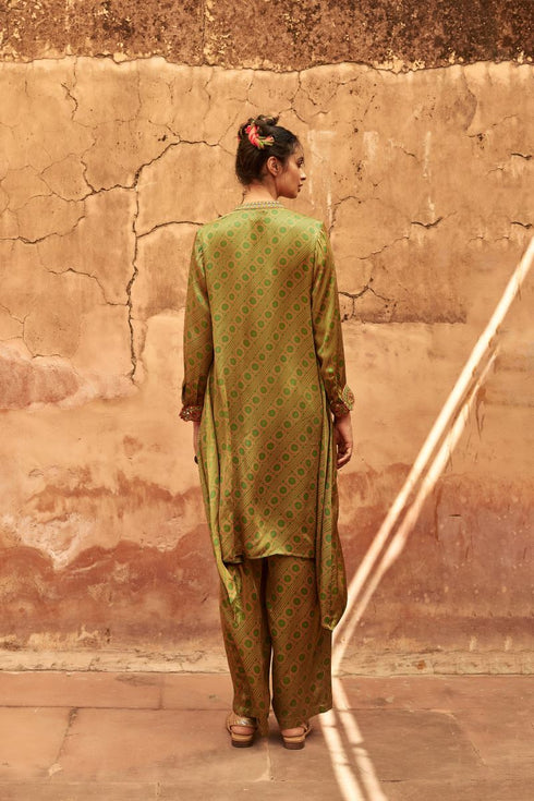 Haldi Nashpal green co-ord set