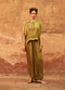 Haldi Nashpal green cowl co-ord set