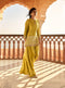 Haldi Nashpal kachipatti yellow kurta dhoti set
