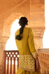 Haldi Nashpal kachipatti yellow kurta dhoti set