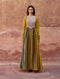 Haldi Nashpal multicolor anarkali dress