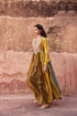 Haldi Nashpal multicolor anarkali dress
