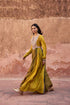 Haldi Nashpal multicolor anarkali dress