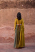 Haldi Nashpal multicolor anarkali dress