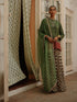 Halfmoon green kurta set