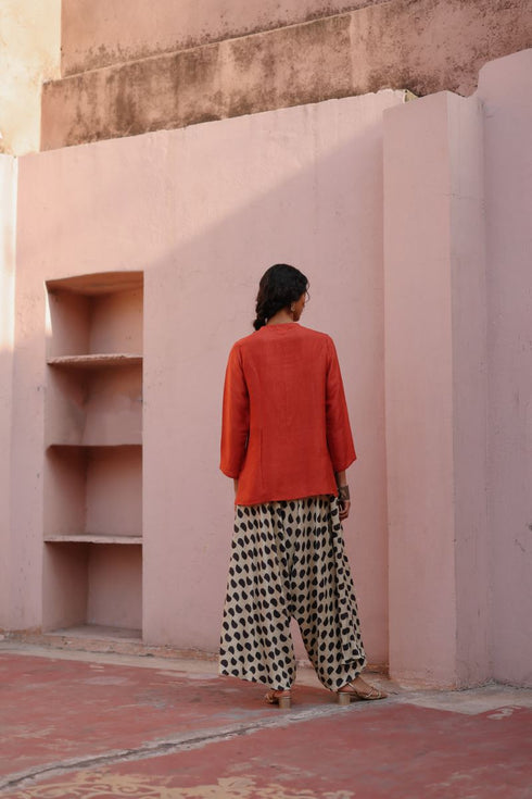 Halfmoon red co-ord set