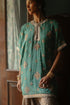 Halfmoon turquoise kaftan set