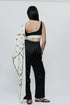 Hand embroidered shawl with appliqué pants & bralette