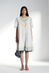 Heather white dress