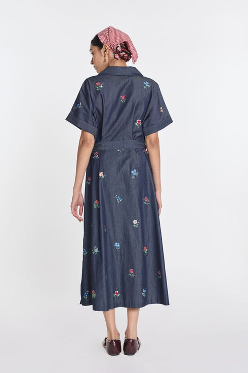 Hemlock embroidered dress