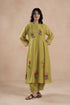Holi pistachio green kurta set