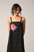 Hulthemia strap black dress