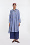 Hydrangca embroidered tunic