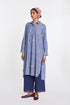 Hydrangca embroidered tunic