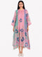 Multicolor printed dress