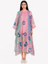Multicolor printed dress