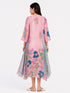 Multicolor printed dress