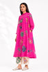 Pink printed dress