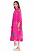 Pink printed dress