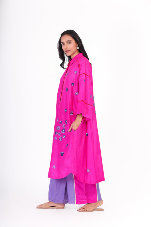 Poeme pink tunic
